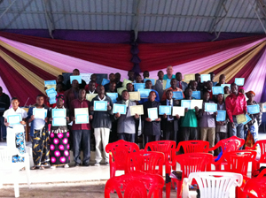 Bible Seminar Graduation Day  62 Trained and 1,000 NTs Distributed